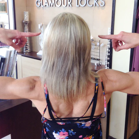 Hair regrowth after extensions Glamour Locks