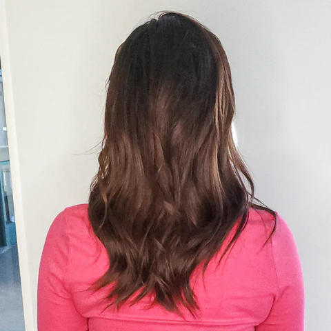 extensions for really short hair before and after