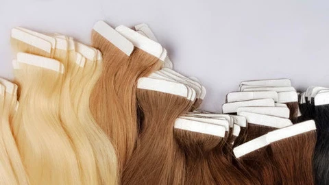 Tape-in hair extensions