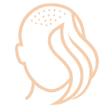 Coverage for thinning areas